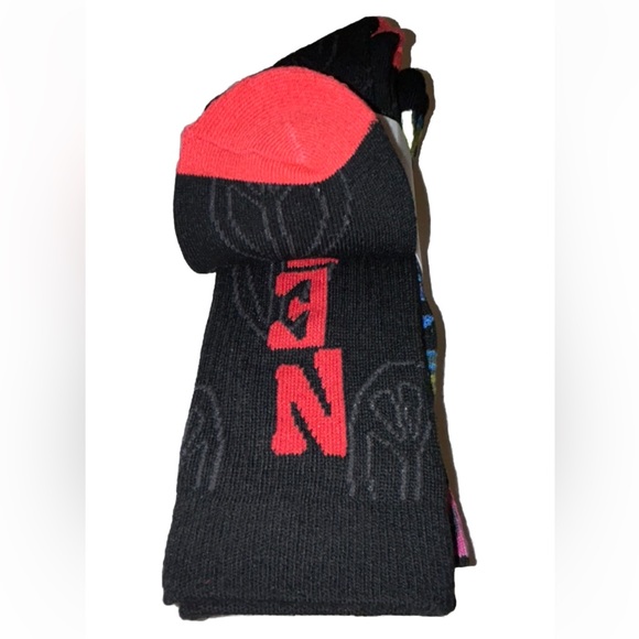 Neff Crew Socks 3 Pair Men 6-12 Multicolor w Peace & Mixed Logos Skate BMX Ride - Picture 7 of 11